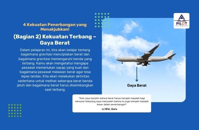 (Bagian 2) Gaya Penerbangan: Berat